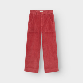 Dedicated - Vara Corduroy Worker Pants Holly Red