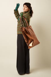 King Louie - Leather Gloves Green