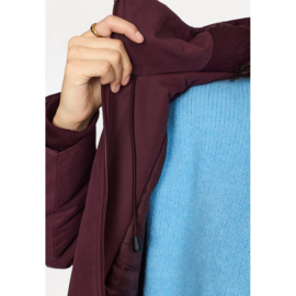 Selfhood - Hooded Parka Burgundy