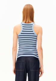 Armedangels - Kanitaa Stripes Top Blue Glow
