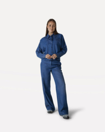 Another Label - Doeha Pants Ocean Blue