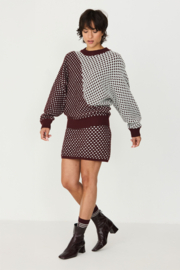 SKFK - Iluna Sweater Burgundy