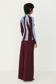 SKFK - Anuket Top Burgundy/Blue