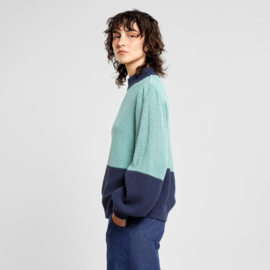 Dedicated - Rutbo Sweater Blocks Green