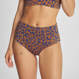 Dedicated - Bikini Pants Slite Leopard light brown