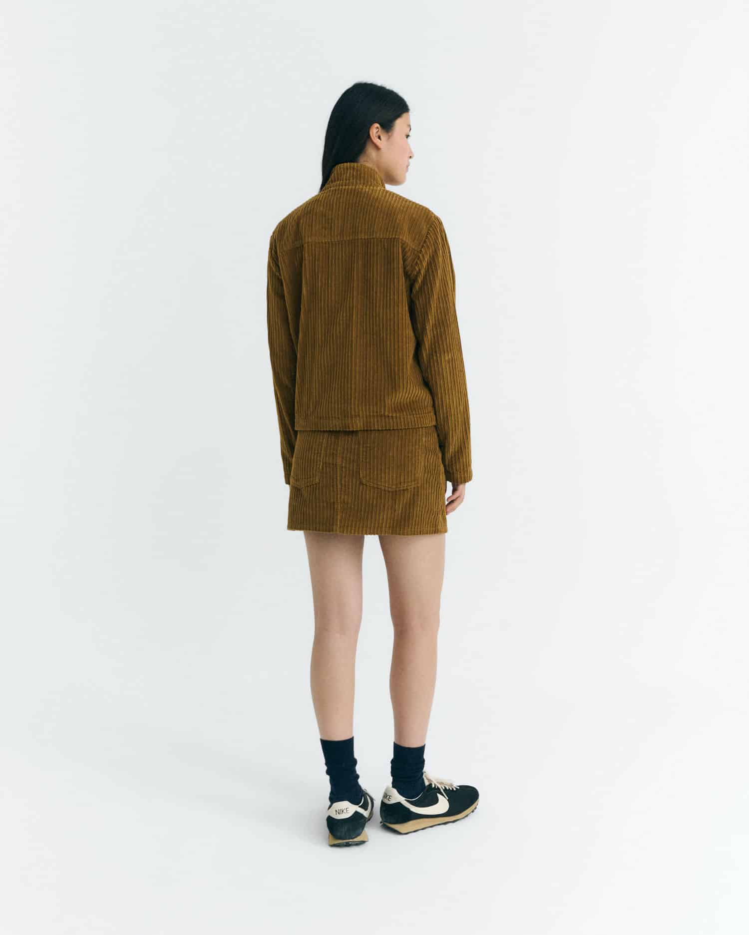 Thinking Mu - Celia Jacket Corduroy light oak