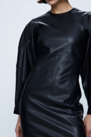 Wild Pony - Short vegan leather dress