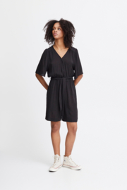 Ichi - Marrakech Playsuit Black