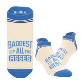 Men's sneaker socks Baddest of All the Asses