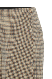 Ichi - Kate Woolley Pants brown checks