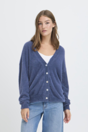 Ichi - Brula Cardigan Navy Peony
