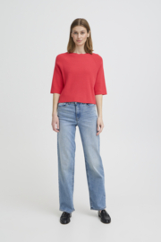 Ichi - Boston Midsleeve Top Teaberry