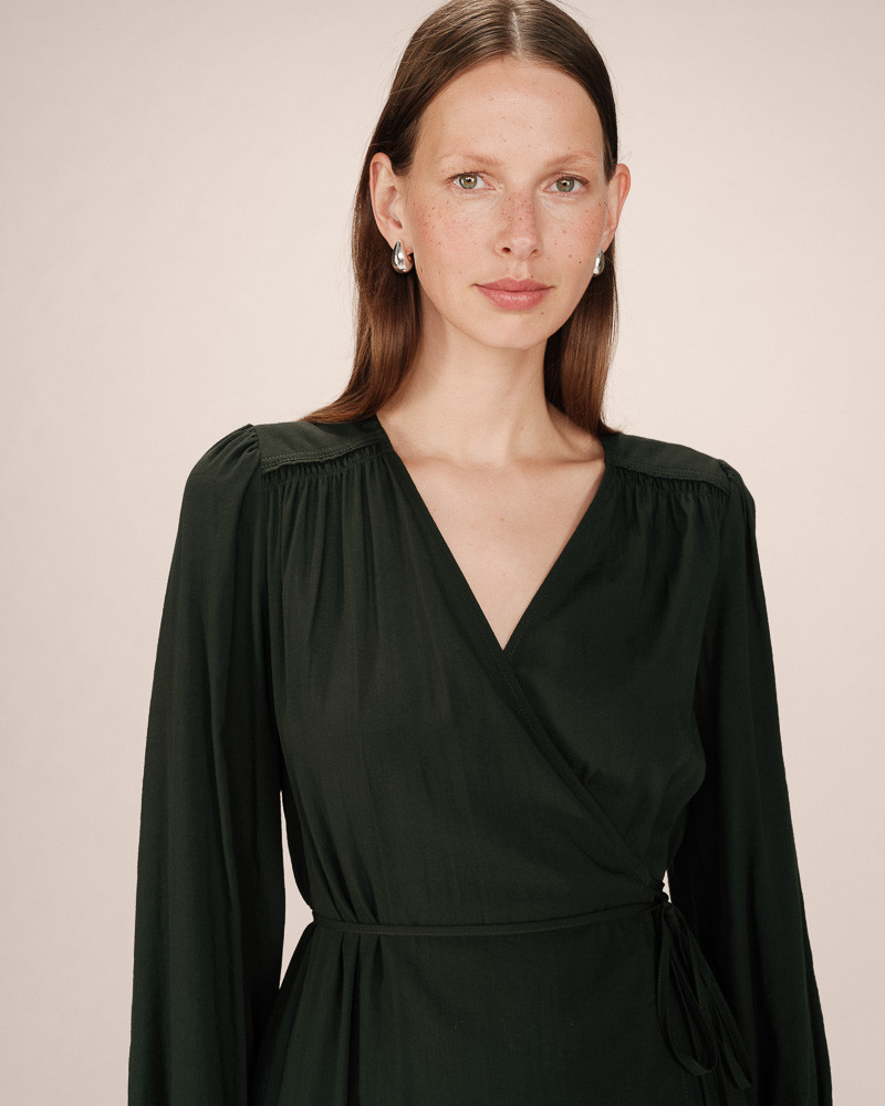 Grace & Mila - Seychelles Dress Forest green