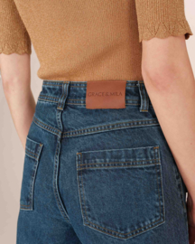 Grace & Mila - Jacob Flared Jeans medium blue