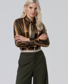 Surkana - Wide pants with contrast waistband