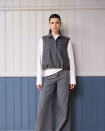 Another Label - Isabeau Shirt Grey Flannel