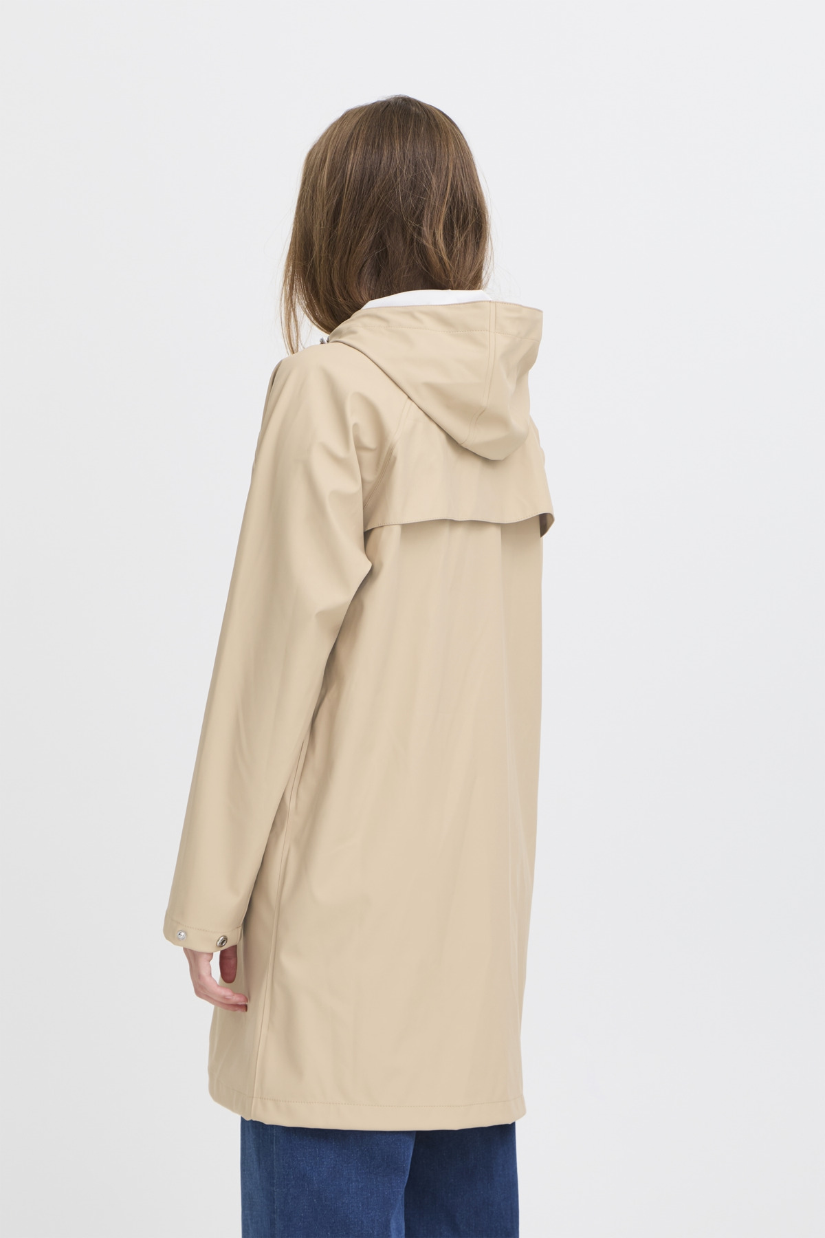 Ichi - Tazi Raincoat Travertin