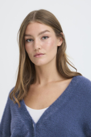 Ichi - Brula Cardigan Navy Peony