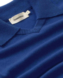 Thinking Mu - Khalida Knitted Sweater Klein Blue