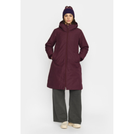 Selfhood - Hooded Parka Burgundy