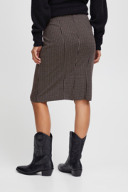 Ichi - Kate Structure Skirt Port Royale