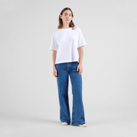 Dedicated - Berlin Flare Jeans mid blue