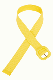 King Louie - Raffia Belt Sunny Yellow