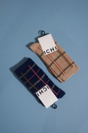 Ichi - Bima Socks Maritime Blue