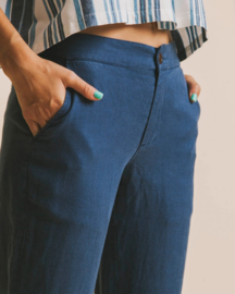 Thinking Mu - Blue Hemp Dafne Pant