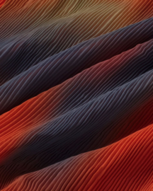 Thinking Mu - Flowers Pleated Miriam Dress