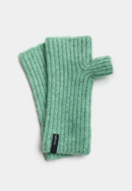 Selfhood - Fluffy Half-Mittens Turquoise