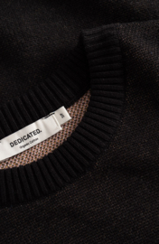 Dedicated - Sweater Arendal Long Cat Black