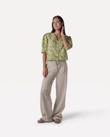 Another Label - Dolly Shirt Abstract Green