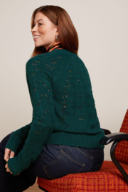 King Louie - Blanca Cardi Farfalle Pine Green