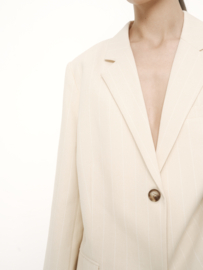 Grace & Mila - Velvet Blazer Vanille