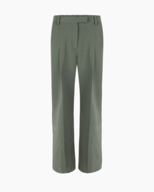 Another Label - Moore Pleated Pants Dark Moss