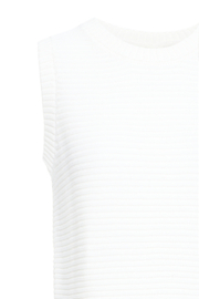 Ichi - Dotties Waistcoat White