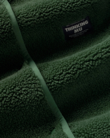 Thinking Mu - Kourtney Fleece Jacket Dark Green