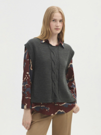 Nice Things - Grey knit vest