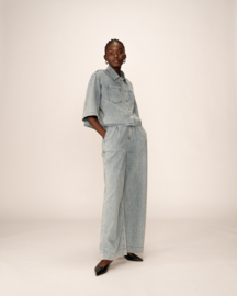 Grace & Mila - Jeans Pompon Sky Blue