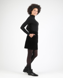 Wemoto - Black Corduroy Skirt