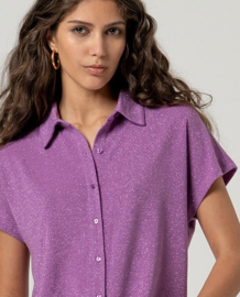 Surkana - Lurex Shirt Powdered Mauve