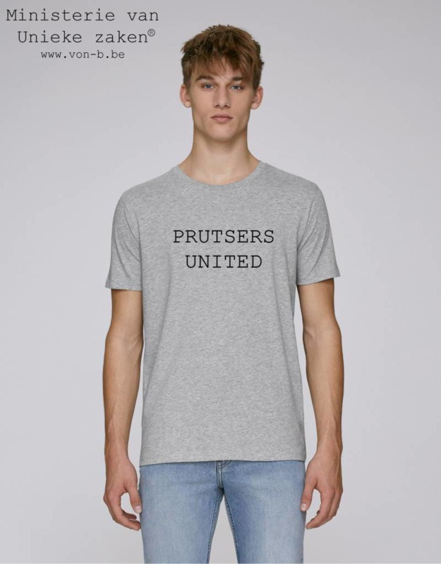 MuZ - T-shirt  Prutsers United (lichtgrijs)