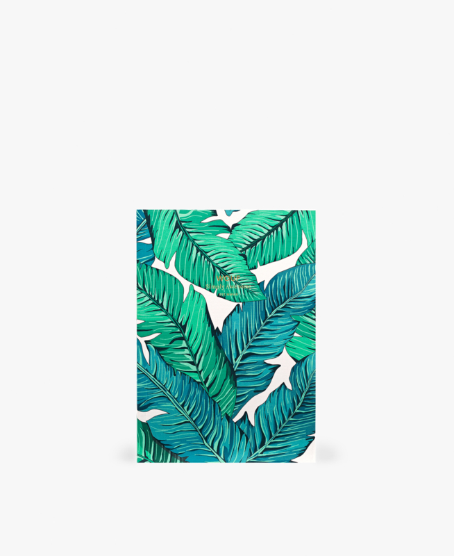 Wouf - A5 notebook Tropical