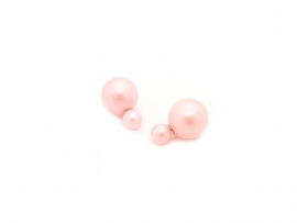 Double dots oorbellen