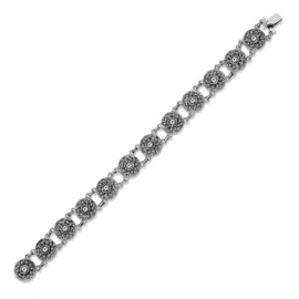 Zeeuwse knop armband in sterling zilver