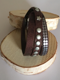 Armband roodbruin