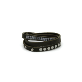 Armband donkergroen