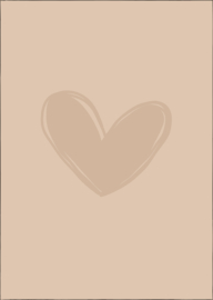 Kaart | A6 | nude | hart (1)