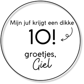 Sticker juf en meester | 3